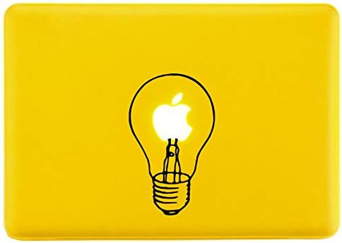 Light Bulb Decorative Laptop Skin Decal
