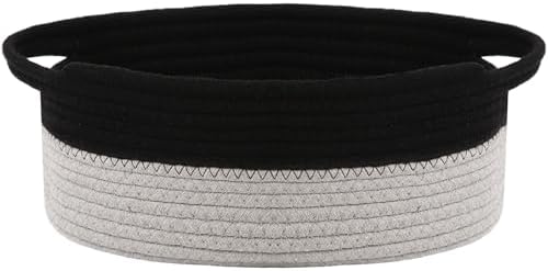 JMvicyroam Small Woven Basket, Empty Gift Basket, White/1 Pack|B0FGP87WT1