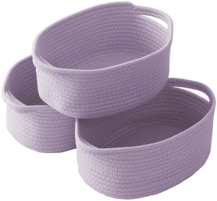 JMvicyroam Small Woven Basket, Empty Gift Basket, White/1 Pack|B0FGP87WT1