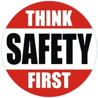 Kramer Safety First Sticker for Car Vinyl Decal Water Bottle Laptop Decal Phone (2" Set of 2)