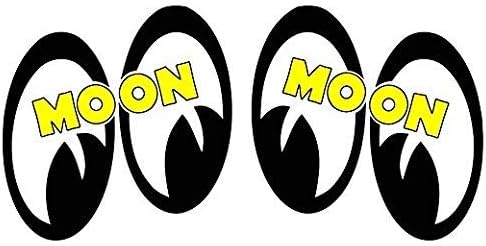 Moon Eyes Pair Right & Left Sticker