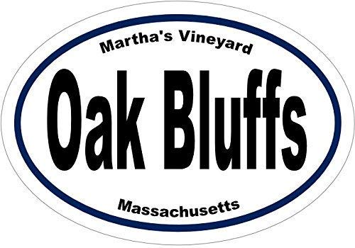 Martha's Vineyard Decal - Oak Bluffs Massachusetts Vinyl Sticker