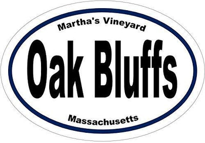 Martha's Vineyard Decal - Oak Bluffs Massachusetts Vinyl Sticker