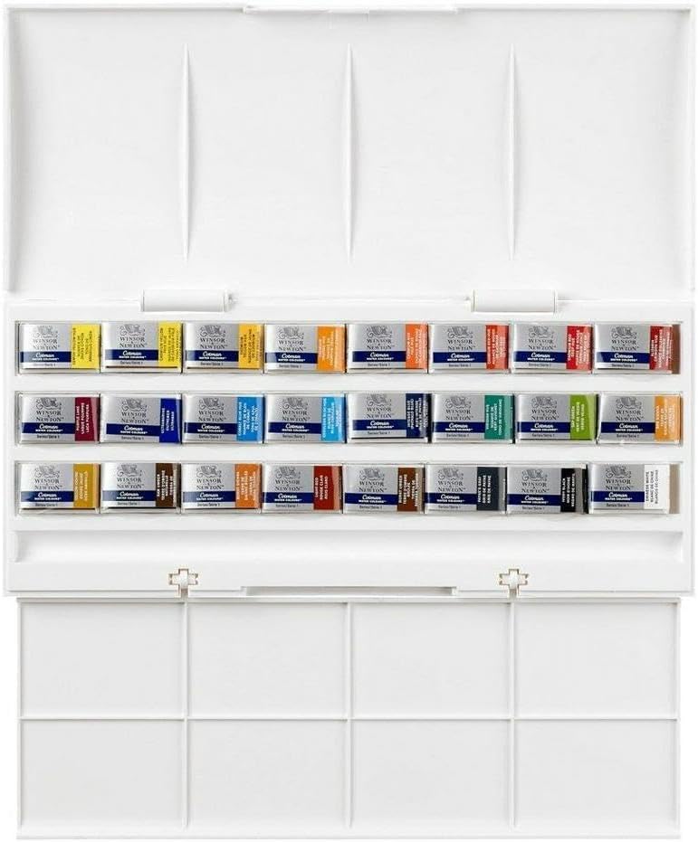Winsor & Newton Cotman Watercolor Paint Set, Sketchers' Pocket Set