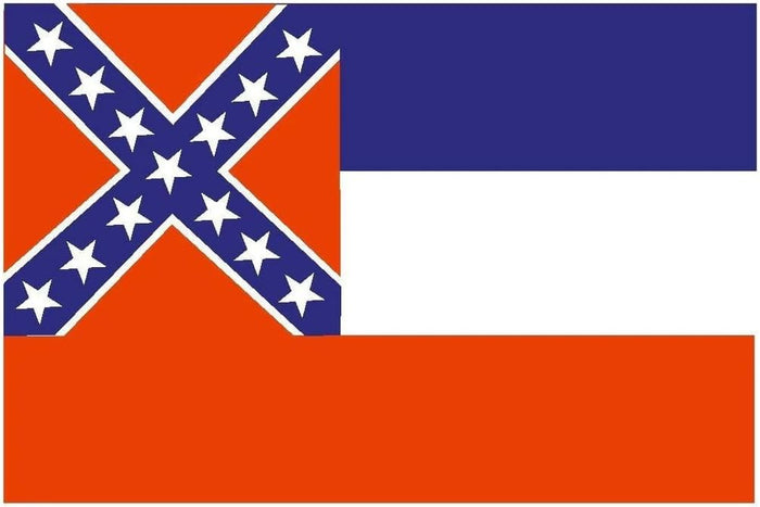 Stickers Mississippi State Flag United States for Car, Truck, Window, Laptop, Bumper – Waterproof & Durable (3)