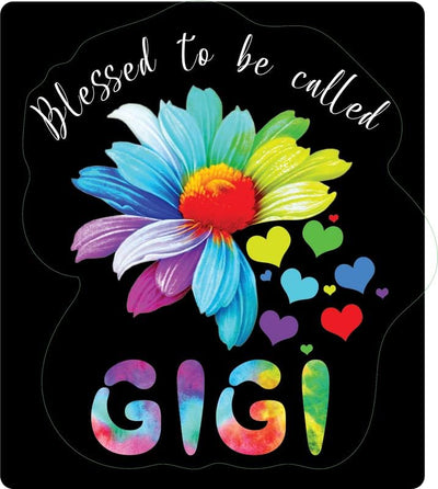 Blessed to Be Called Gigi Heart |Great Gift Idea|Decal Sticker|2 Pack|5 Inch Stickers|S10544