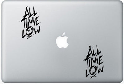 All Time Low FlashDecals0902 Set of Two (2X), Decal, Sticker, Laptop, Ipad, Car, Truck