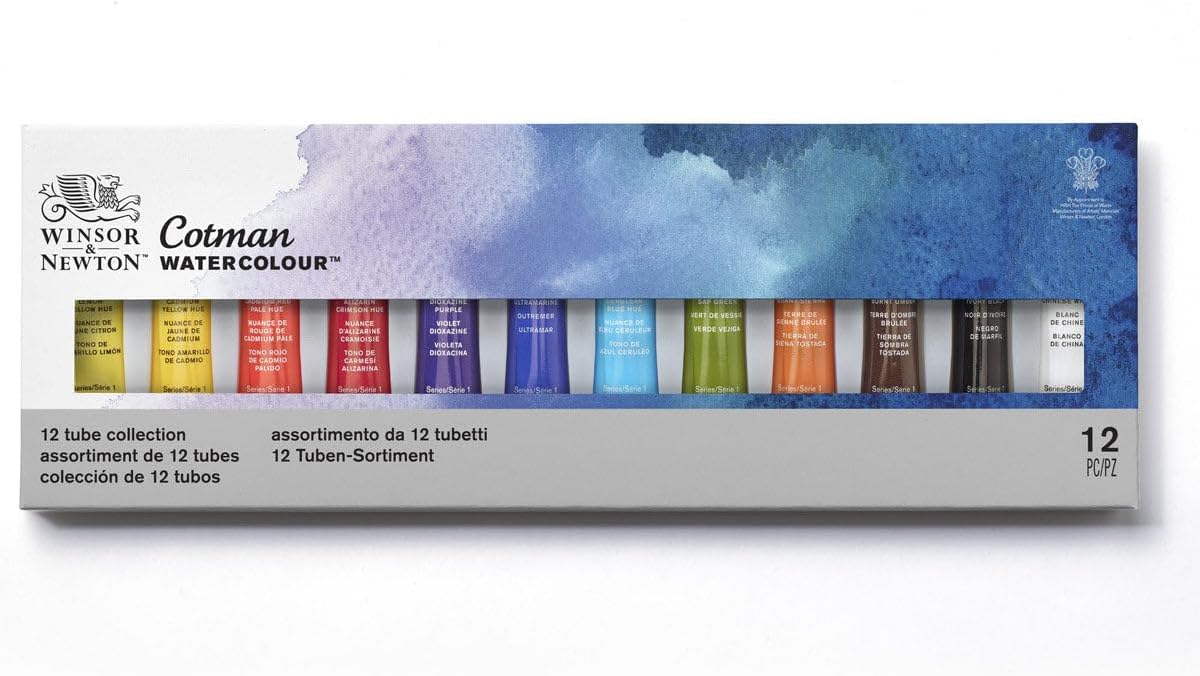 Winsor & Newton Cotman Watercolor Paint Set, Sketchers' Pocket Set