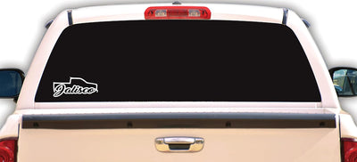 Jalisco Decal Trokita Decal Car Window JAL Vinyl Sticker Mexico Trucking Mexican (4" x 9", White)