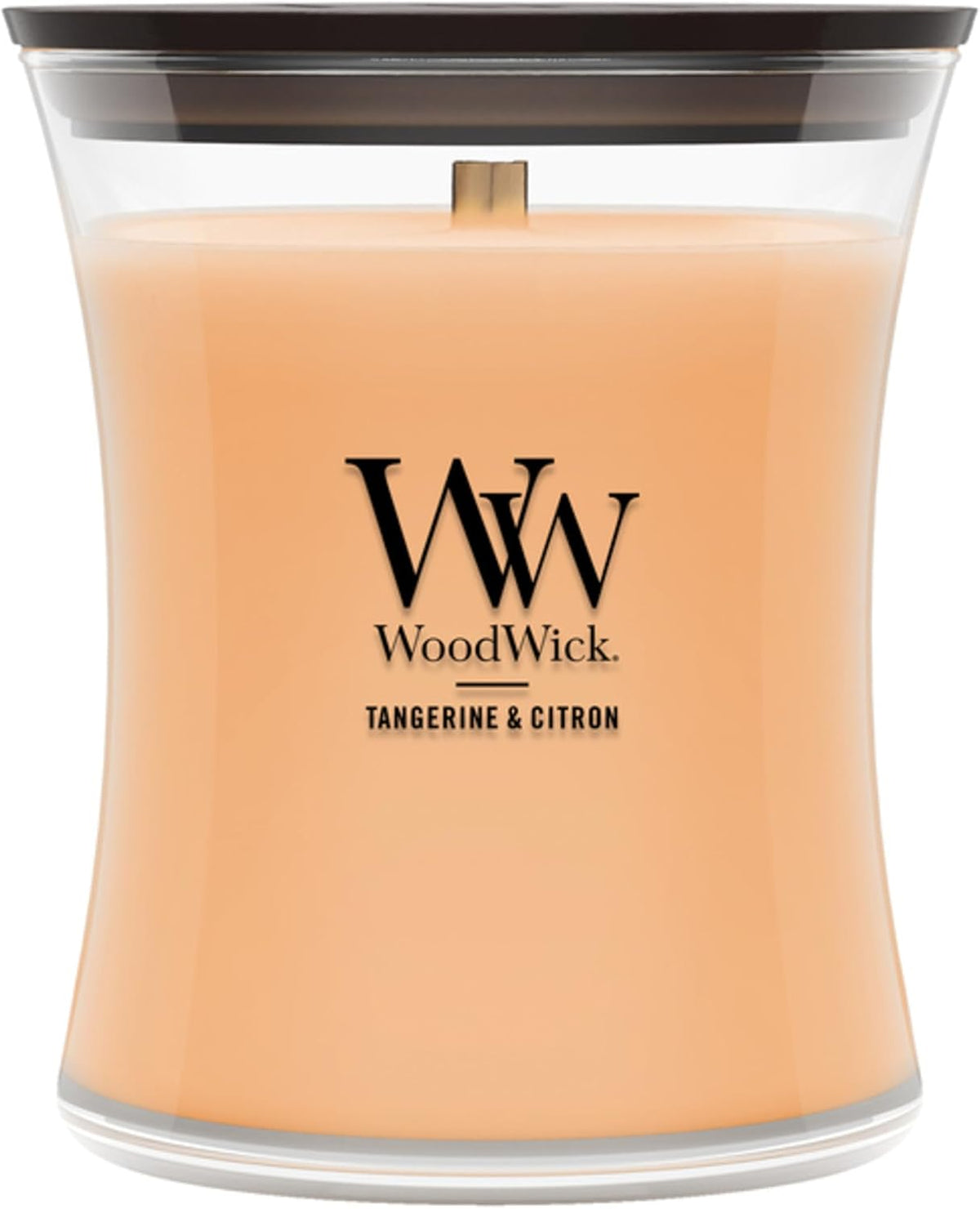 WoodWick Vanilla Bean Scented Candle, Crackling Wick, 9.7oz