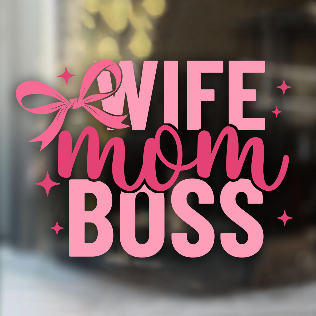 Just A Girl Car Decal Pink Bow Cute Motivation Positive Gifts Car Mirror Accessories Affirmations Funny Vinyl Decal Waterproof 8 Inches Bumper Decal Gifts for Mom Dad Friend Coworker