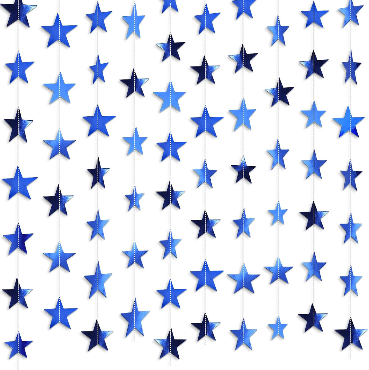 Patelai 130 ft Star Garland Banner Decor, Gold