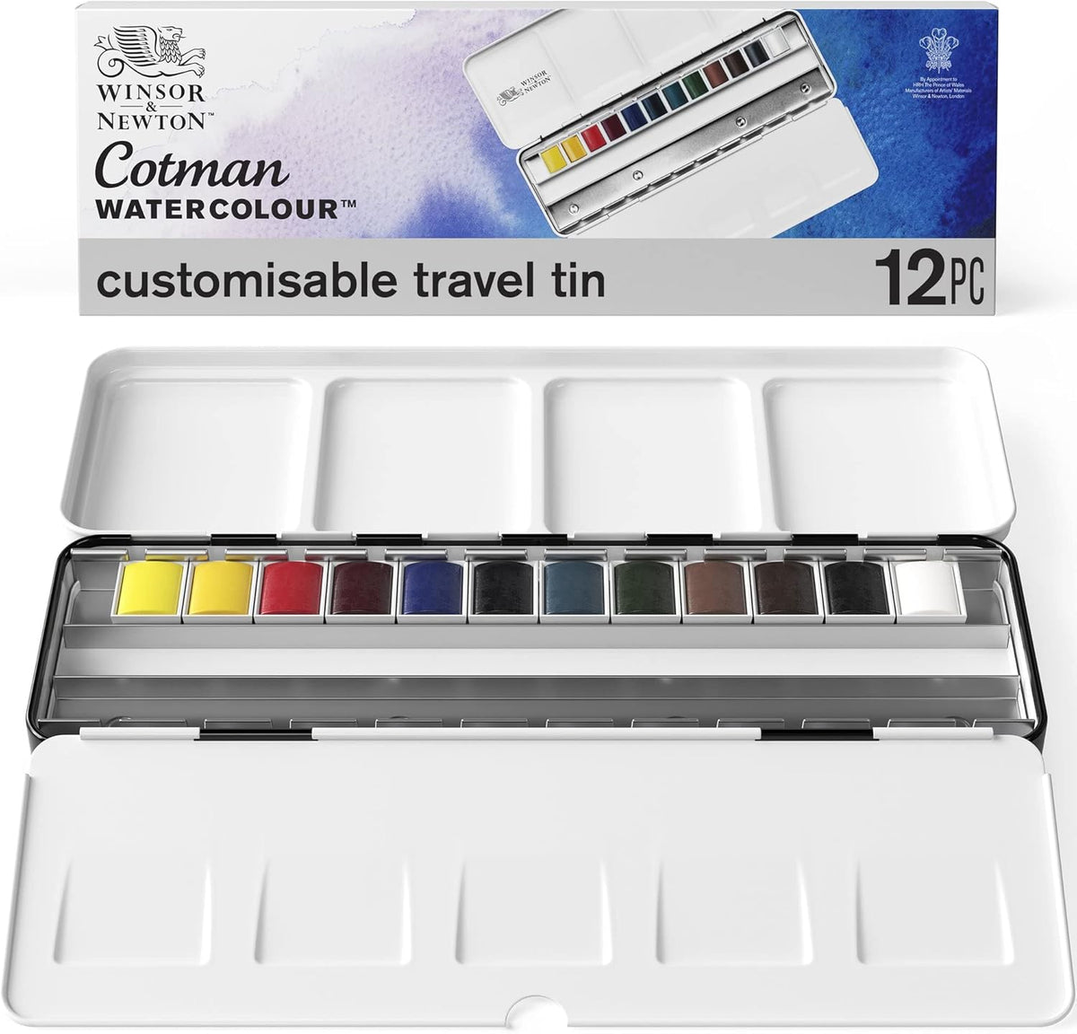 Winsor & Newton Cotman Watercolor Paint Set, Sketchers' Pocket Set