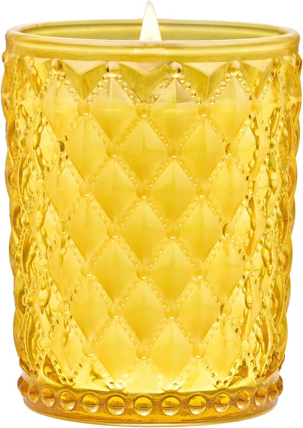 M&SENSE 16.6oz Wood Wick Scented Candle, Non Toxic Soy Wax with Crackling Wick, CitrusLavender Scent 100H Burn Long Lasting for Bedroom Kitchen Home Decor, Housewarming Gifts for Family Friends