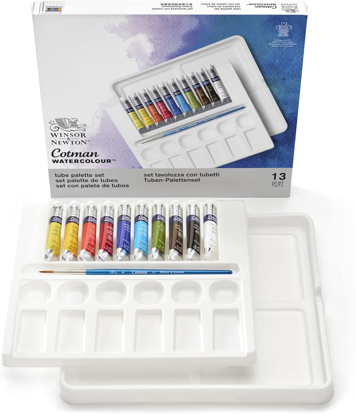 Winsor & Newton Cotman Watercolor Paint Set, Sketchers' Pocket Set