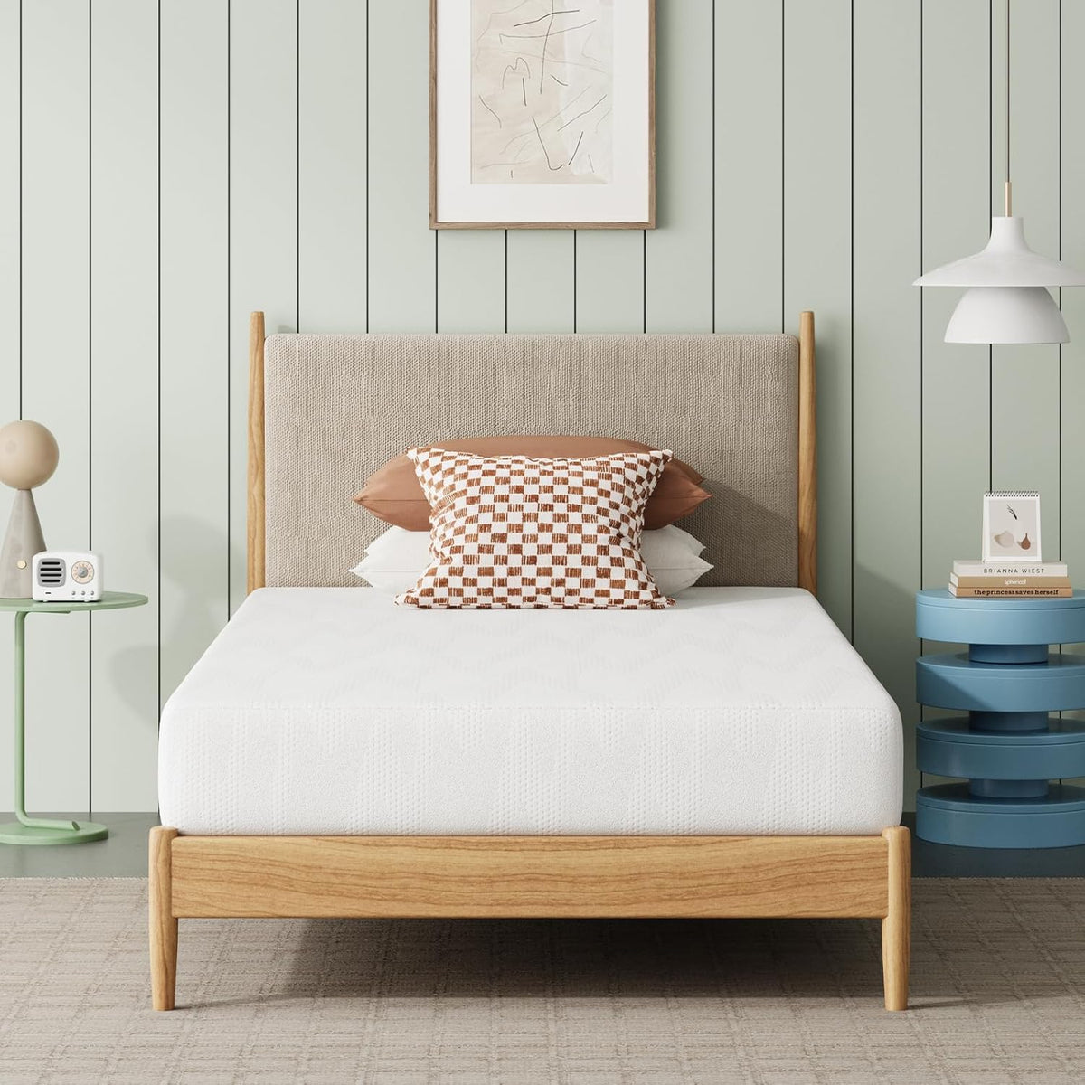 Novilla Twin Mattress, 6 Inch Twin Bed Mattress with Gel Memory Foam