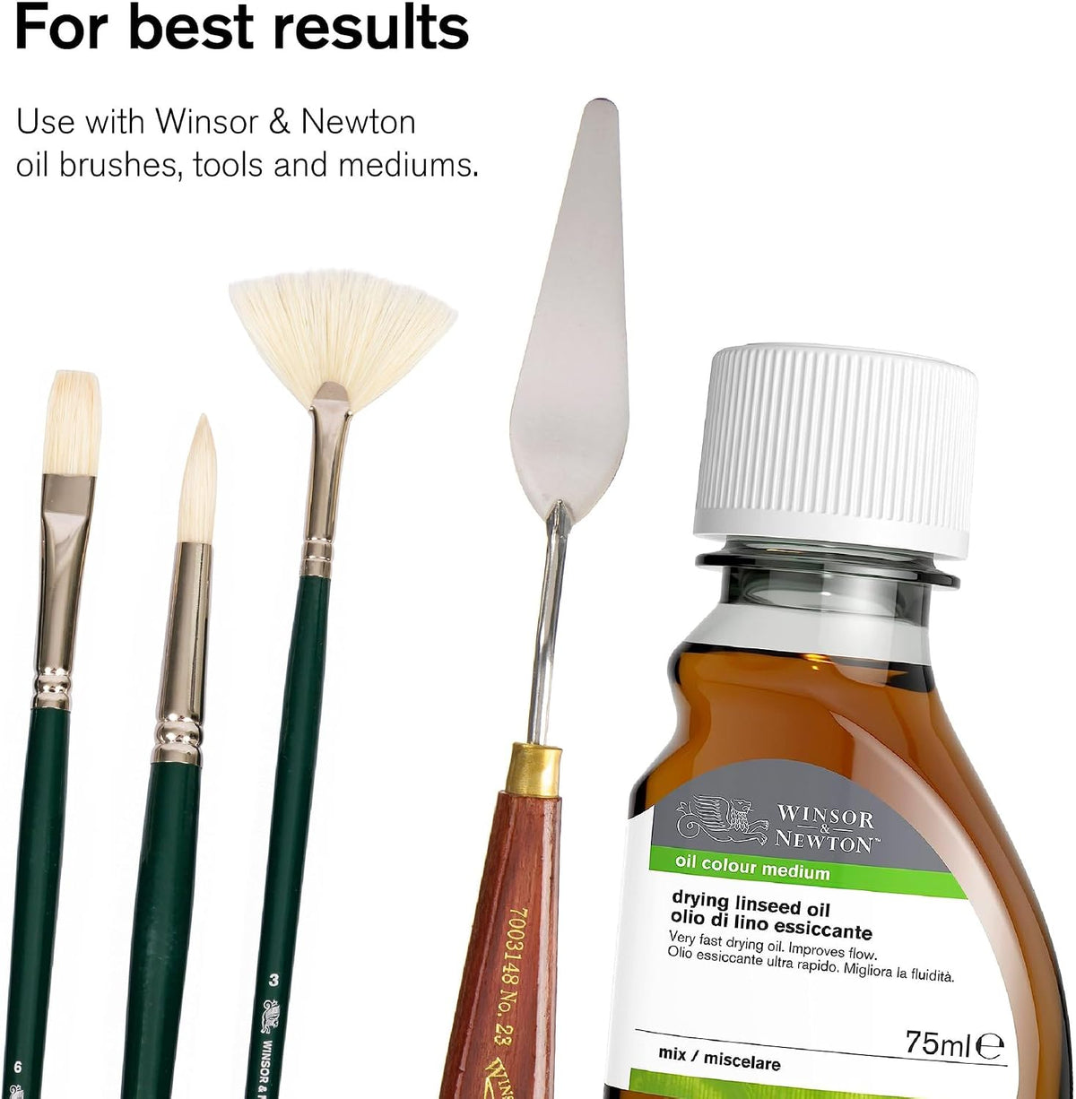 Winsor & Newton Winton Oil Color Paint Set, 20 x 12ml (0.4-oz) Tubes