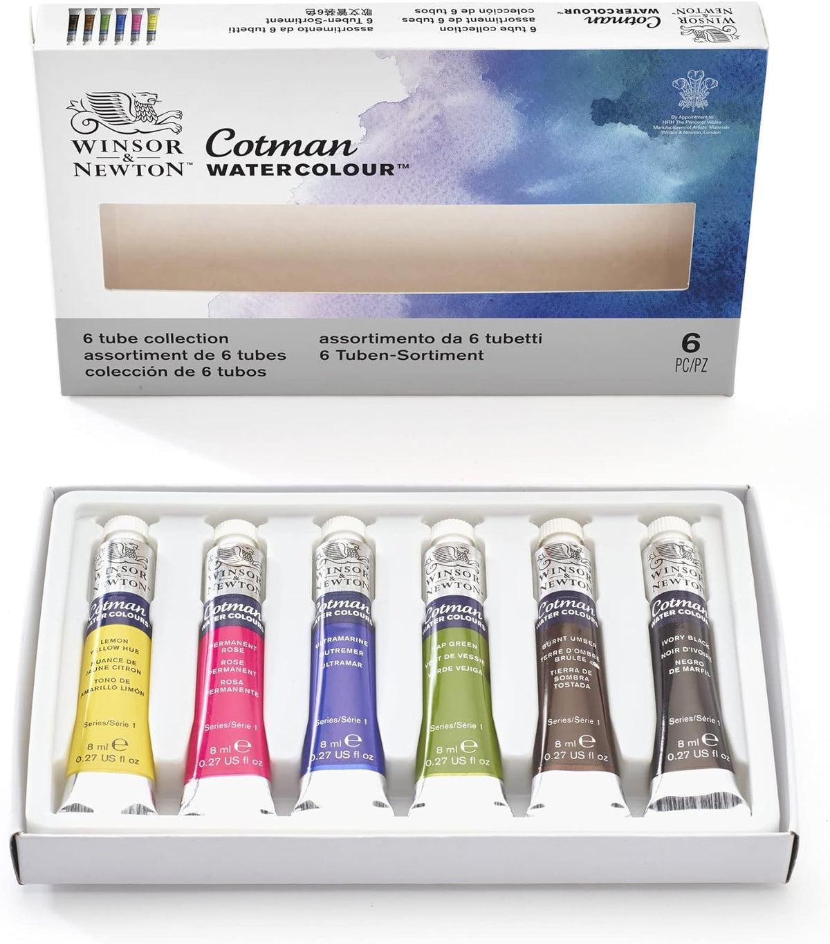 Winsor & Newton Cotman Watercolor Paint Set, Sketchers' Pocket Set