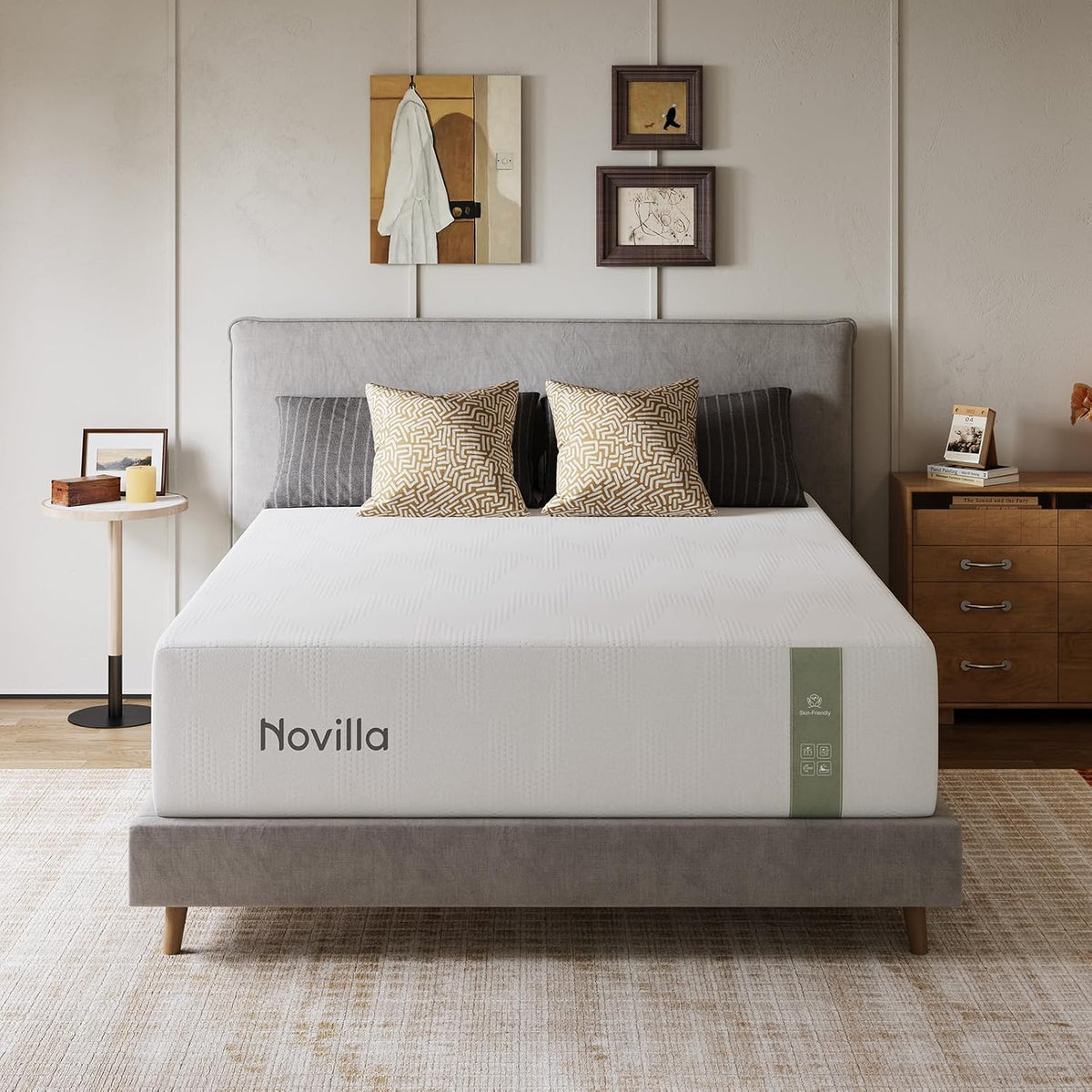 Novilla Twin Mattress, 6 Inch Twin Bed Mattress with Gel Memory Foam
