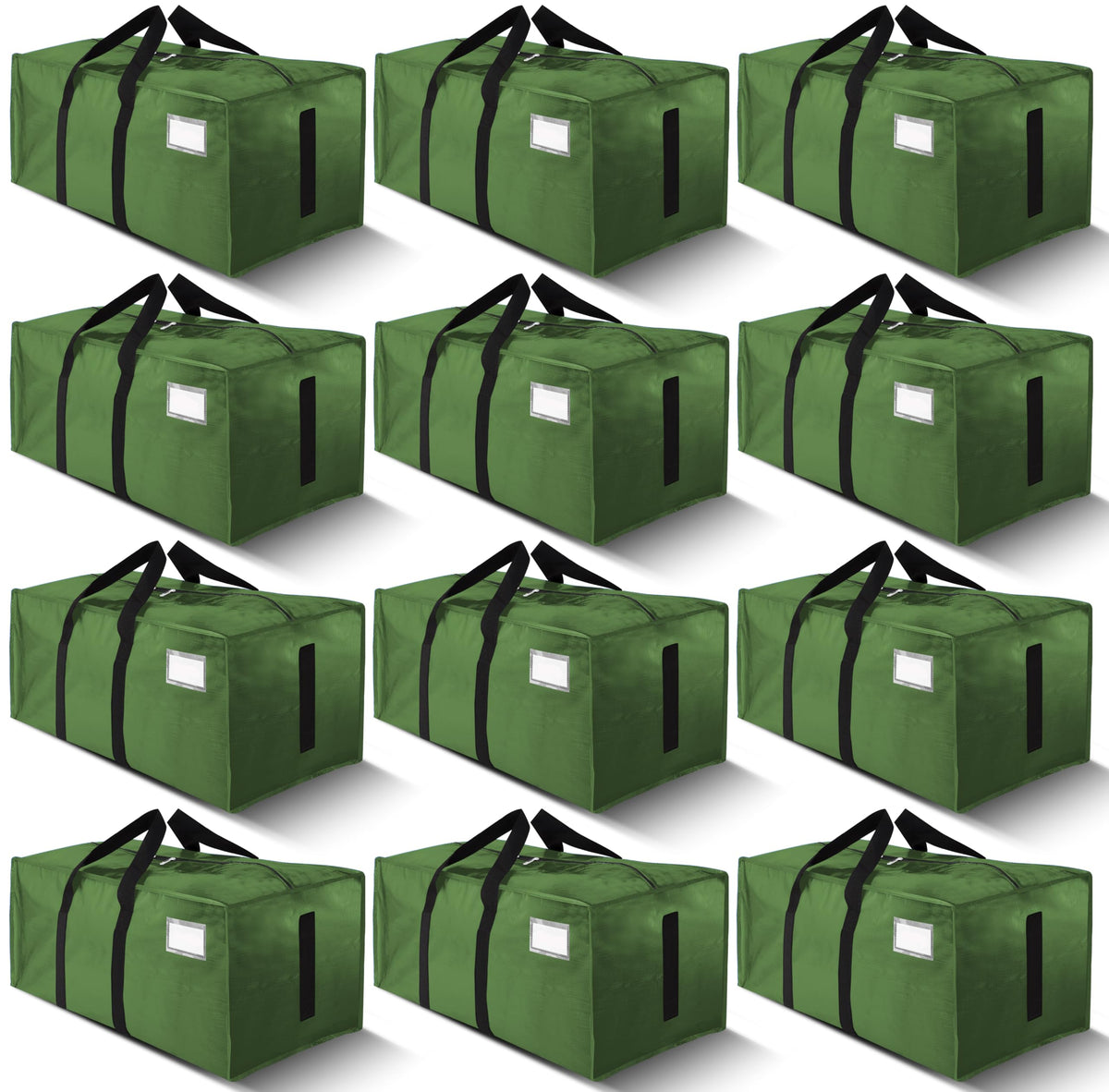 HOMESURE Supports 200lbs Heavy Duty Moving Bags - Strong Zipper & Wrap-Around Handles - Water-Resistant Storage Totes, Durable Alternative to Moving Boxes