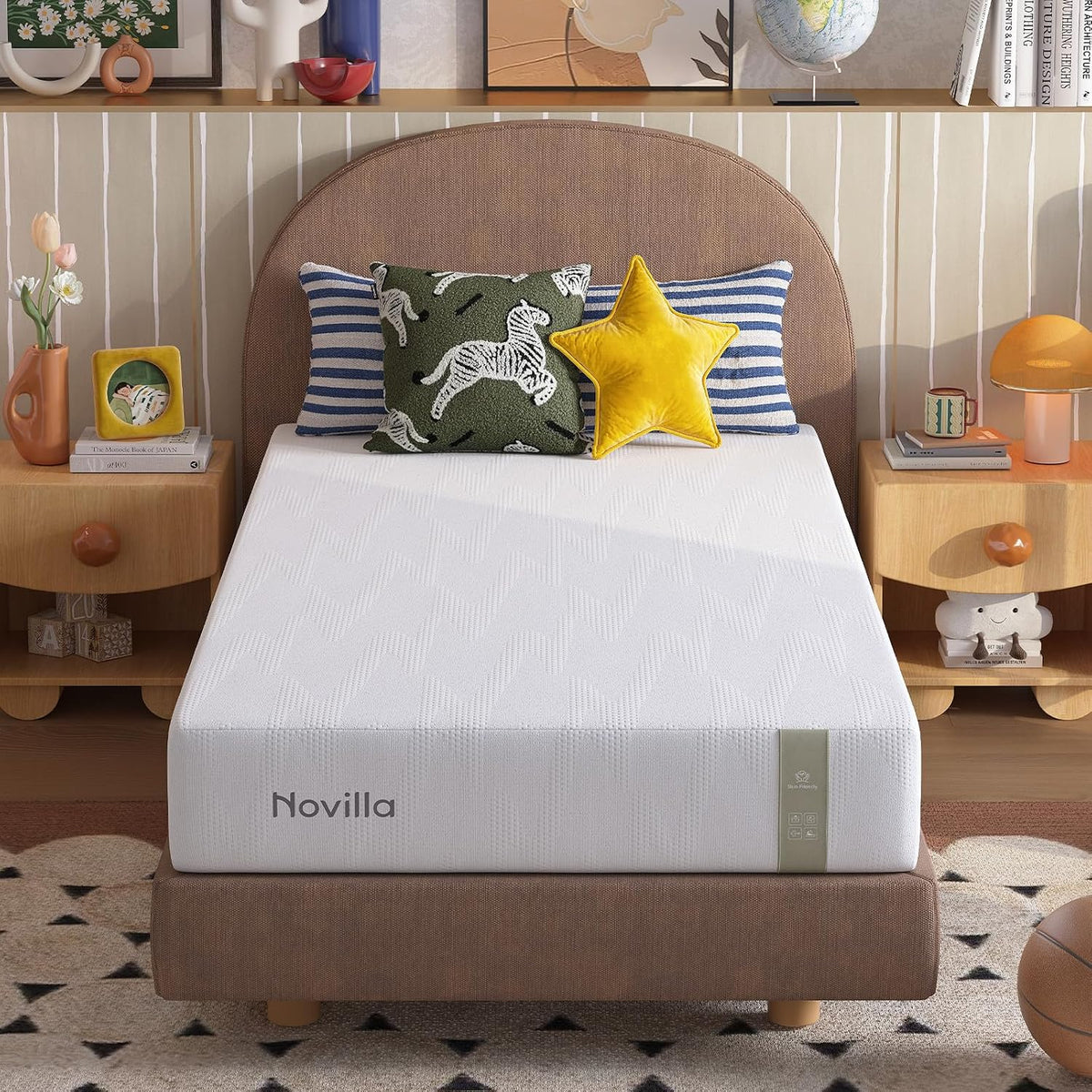 Novilla Twin Mattress, 6 Inch Twin Bed Mattress with Gel Memory Foam