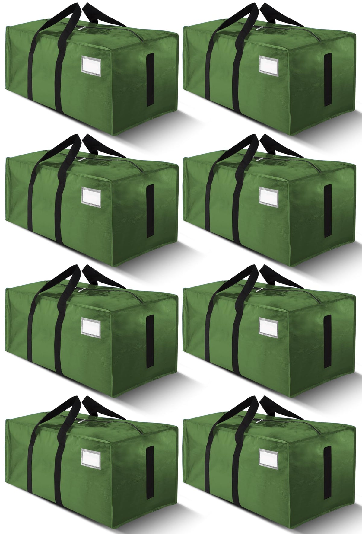 HOMESURE Supports 200lbs Heavy Duty Moving Bags - Strong Zipper & Wrap-Around Handles - Water-Resistant Storage Totes, Durable Alternative to Moving Boxes