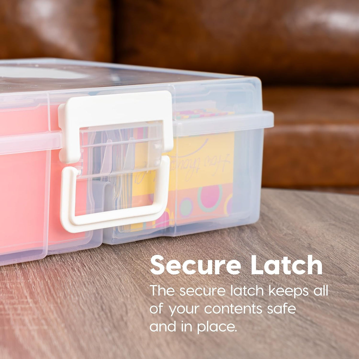 IRIS USA Photo Storage Box |Made in USA| 16 Cases - (2-Pack) - Clear