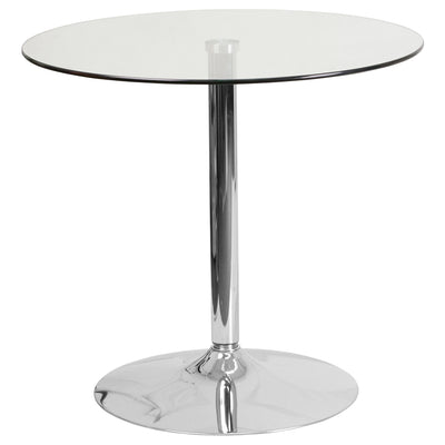 Flash Furniture 31.5 in Glass Round Table
